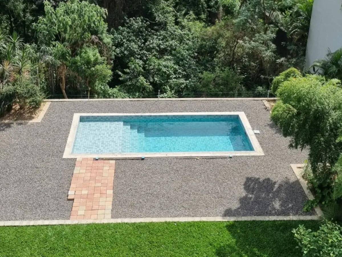 Piscina de concreto